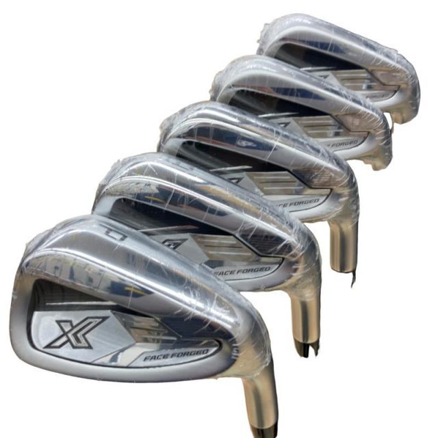 ダンロップ XXIO 2025 eks 5 S アイアンセット IR Miyazaki AX 3 フレックスS メンズ 男性用 右利き 右用 Aランク ゴルフクラブ