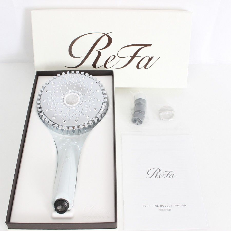 MTG ReFa FINE BUBBLE DIA 150 RS AN 02 C ホワイト シャワーヘッド リファ ファインバブル ダイア 本体