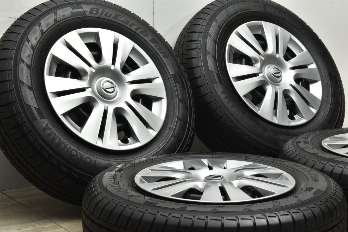 バリ溝 ニッサン NV 350 キャラバン 15 in 5 J 45 PCD 139 7 ヨコハマ ブルーアース バン 195 80 R LT 交換用 可