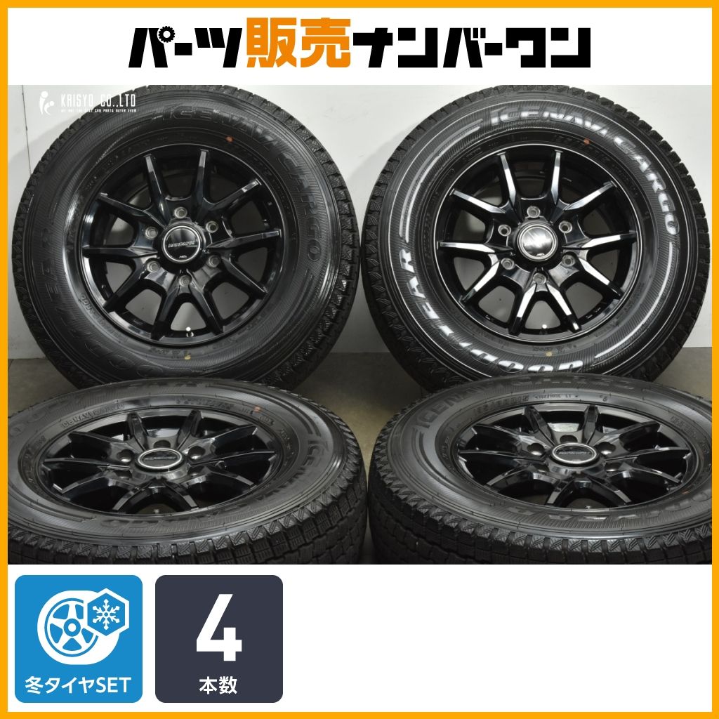 スタッドレス ROADMAX ロードマックス 15 in 5 J 45 PCD 139 7 グッドイヤー アイスナビカーゴ 195 80 R LT NV 350 キャラバン