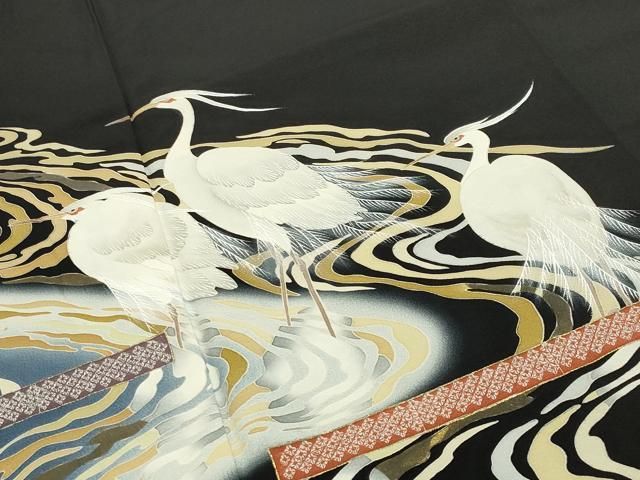 平和屋着物●豪華黒留袖