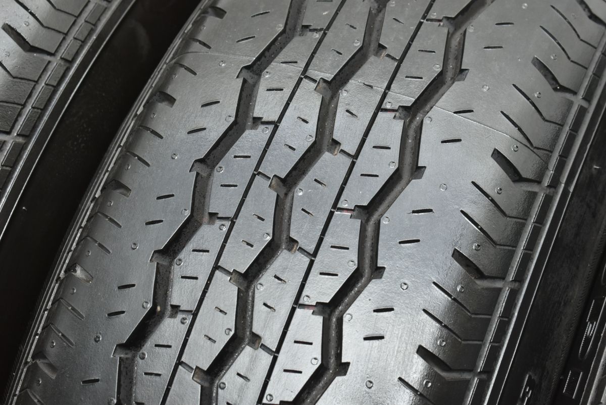  バリ溝 トヨタ 200 ハイエース 15 in 6 J 35 PCD 139 7 ダンロップ エコピア RD 613 195 80 R LT レジアスエース ノーマル戻し 15インチ タイヤ ホイールセット