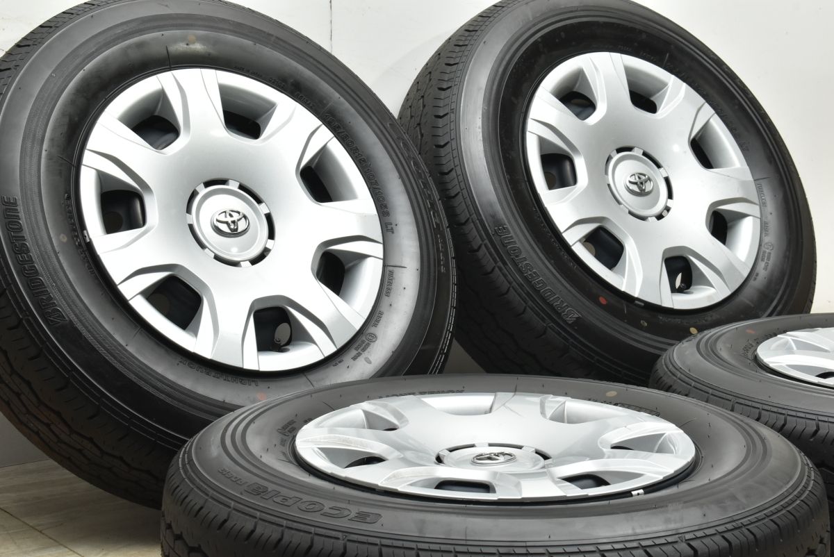 バリ溝 トヨタ 200 ハイエース 15 in 6 J 35 PCD 139 7 ダンロップ エコピア RD 613 195 80 R LT レジアスエース ノーマル戻し