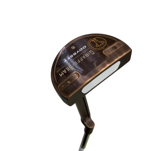 オデッセイ GIRAFFE BEAM 6 34インチ パター PT STROKE LAB 90 スチール フレックスその他 メンズ 男性用 右利き 右用 Bランク ゴルフクラブ