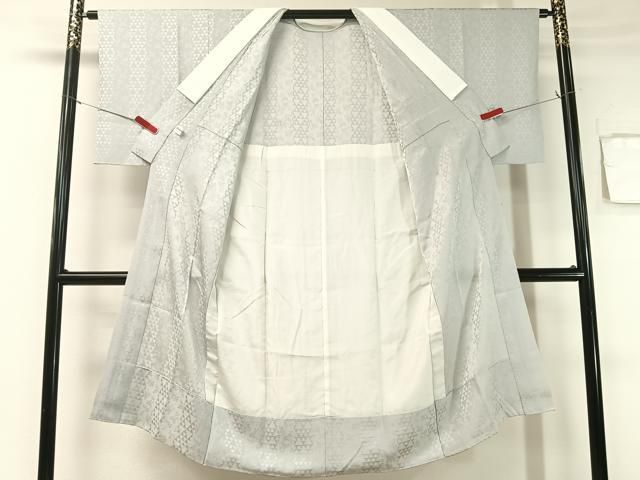 南天鱗地紋 白鼠色