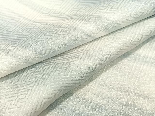 平和屋着物●長襦袢 袷 斜線文 紗綾型地紋 暈し染め 正絹 ♥ vp