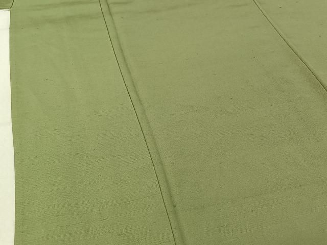 平和屋着物▽上質な紬 単衣