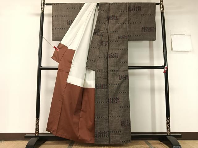 平和屋着物●本場大島紬 9マルキ