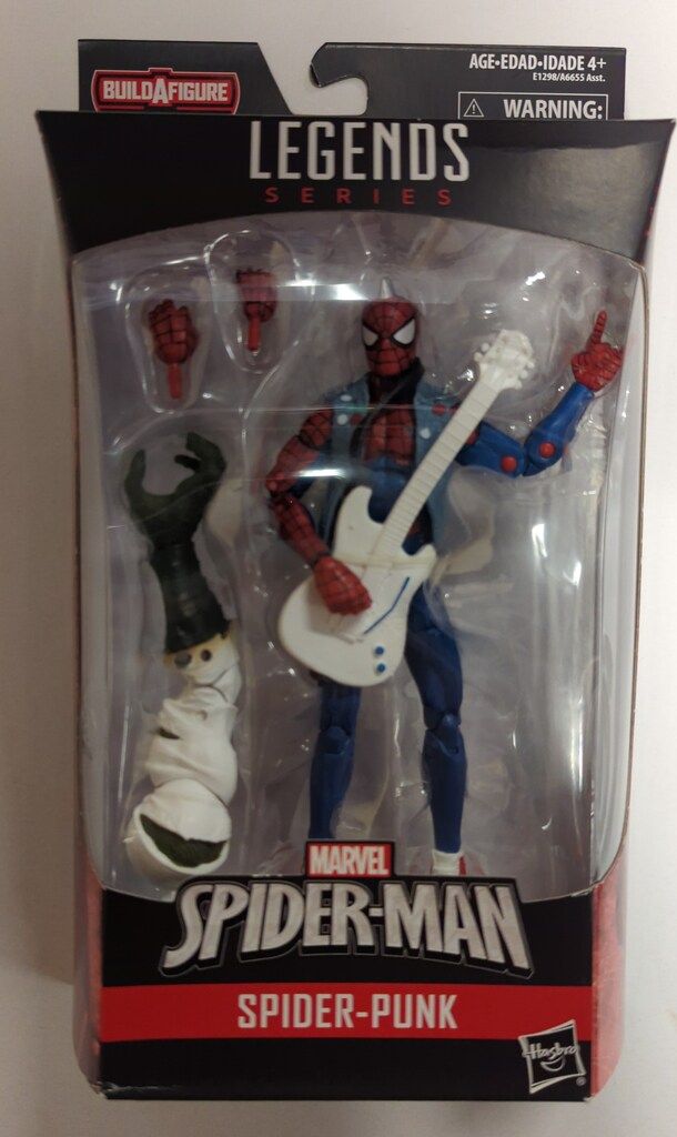 HASBRO MARVELS LIZARD SPIDER MAN PUNK 6インチ
