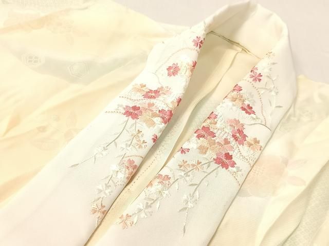 暈し染め 半衿刺繍