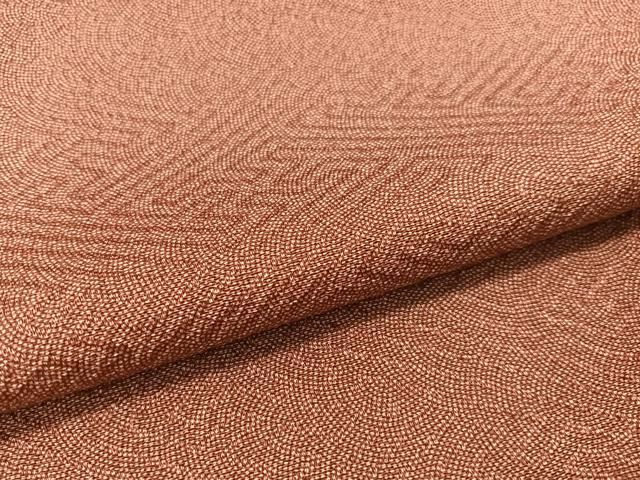  平和屋着物●江戸小紋 鮫小紋柄 紗綾型地紋 鬼しぼ縮緬 正絹 vp 小紋 着物