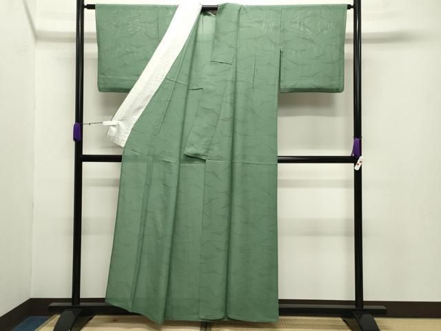  平和屋着物＊夏物 小紋 絽 飛鳥文 正絹 gh 小紋 着物