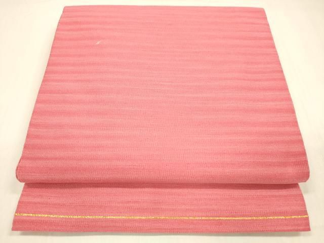 平和屋着物○爪掻本綴作家 伊達静 八寸名古屋帯 霞文 正絹 逸品