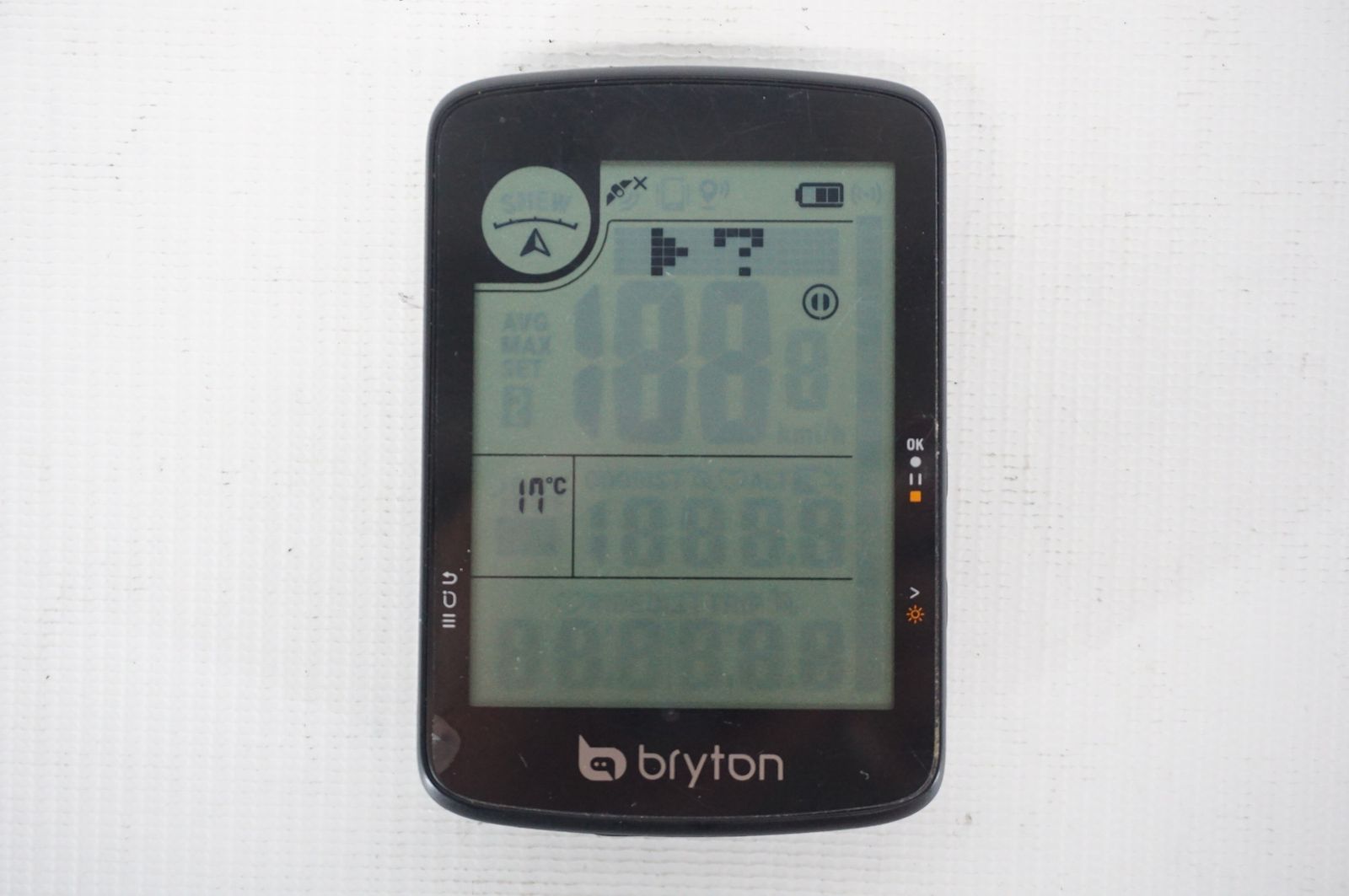 BRYTON 「ブライトン」 RIDER 17 サイクルコンピューター / バイチャリ