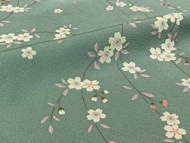 平和屋着物▽上質な小紋 単衣