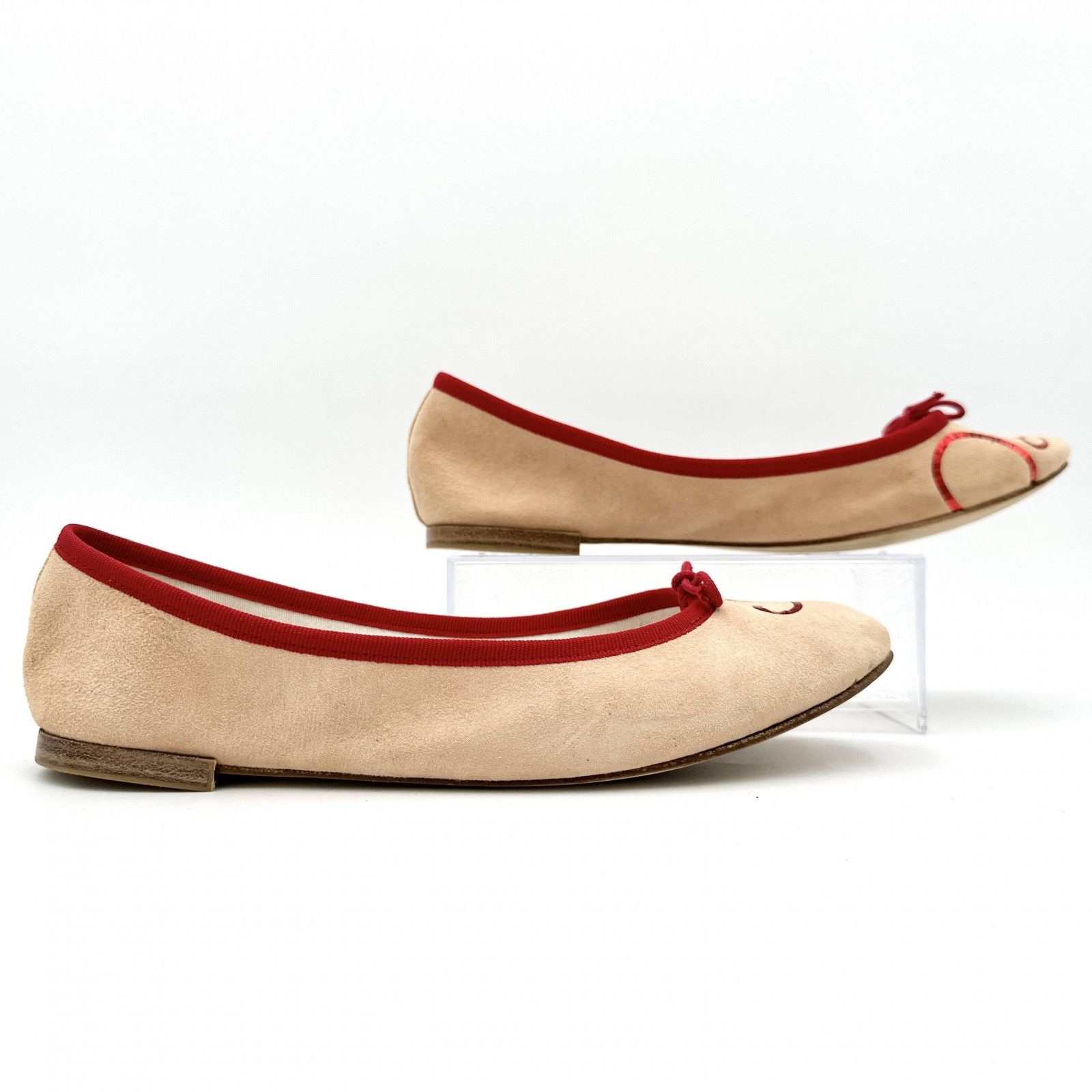 ■新品級■ Repetto 日本直営店限定 フラットバレリーナBB 710T セール】 Gianna バレエフラット - FRサイズ （フラットシューズ