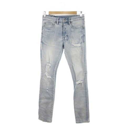 スビ Ksubi デニムパンツ ジーンズ スキニー ダメージ加工 ストレッチ