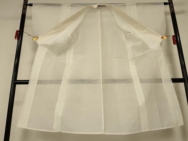 平和屋着物＊夏物 長襦袢 芝花紋紗 jd