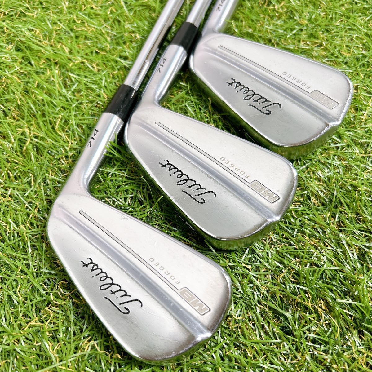 714MB タイトリスト ゴルフ アイアンセット メンズ 初心者 6本 良品