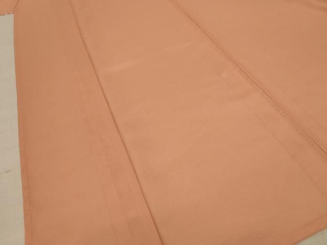  平和屋着物＊夏物 色無地 絽 深支子色 さんび謹製 洗える着物 jd 色無地 着物