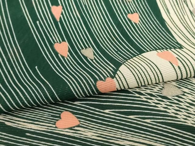 平和屋着物＊夏物 訪問着 絽 枝葉文 洗える着物 AABE8966jd - メルカリ