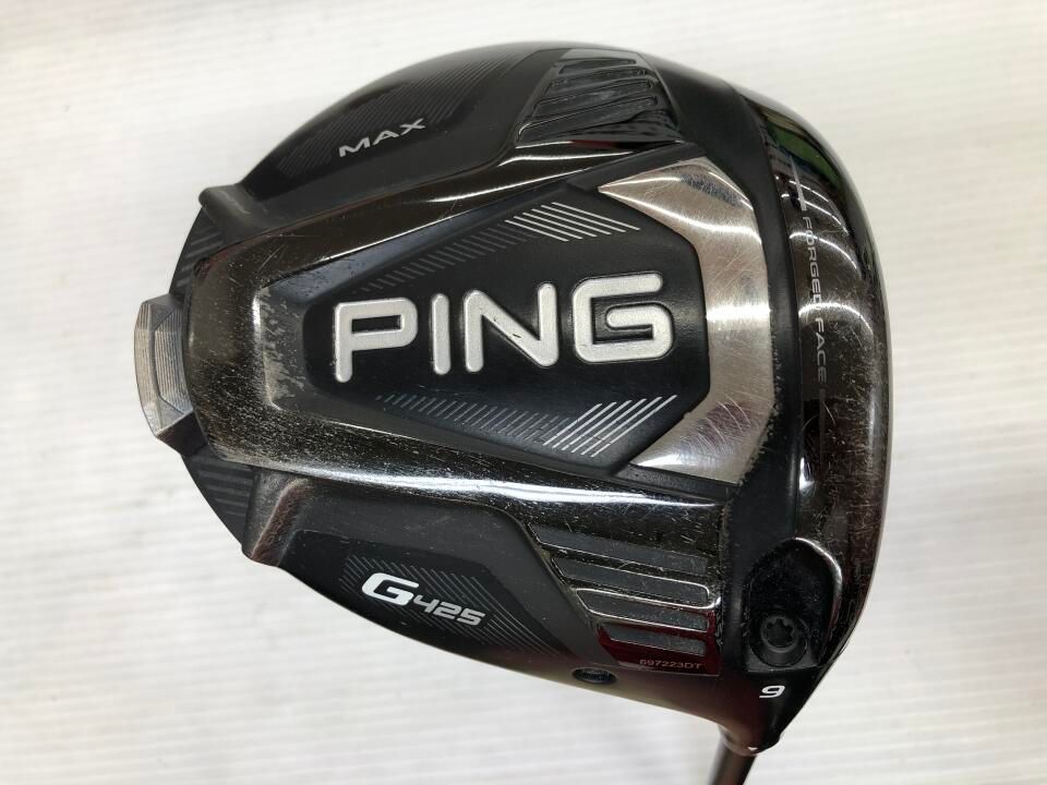 ピン G425 MAX 9度 ALTA J CB SLATE Sフレックス ドライバー 中古