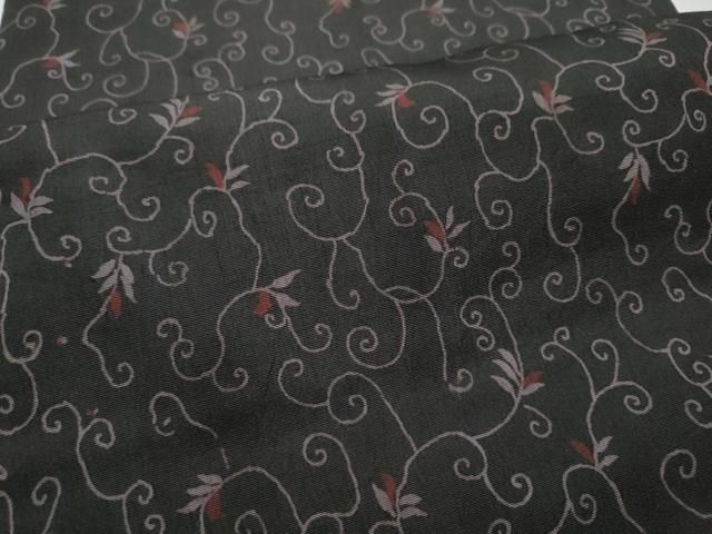 平和屋着物○本場筑前博多織 両面 全通柄 京袋帯 唐草文 献上 正絹