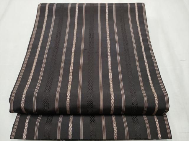 平和屋着物○本場筑前博多織 両面 全通柄 京袋帯 唐草文 献上 正絹