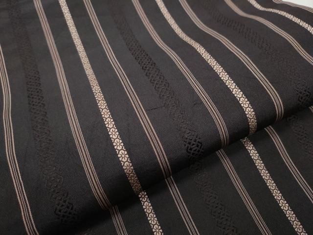 平和屋着物○本場筑前博多織 両面 全通柄 京袋帯 唐草文 献上 正絹