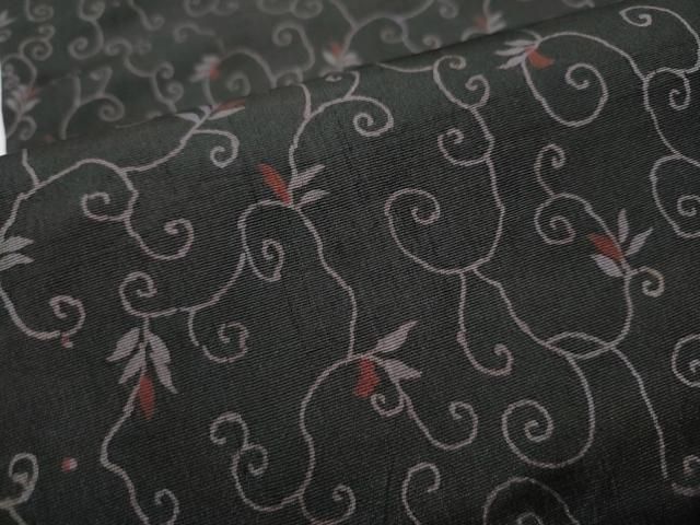 平和屋着物○本場筑前博多織 両面 全通柄 京袋帯 唐草文 献上 正絹