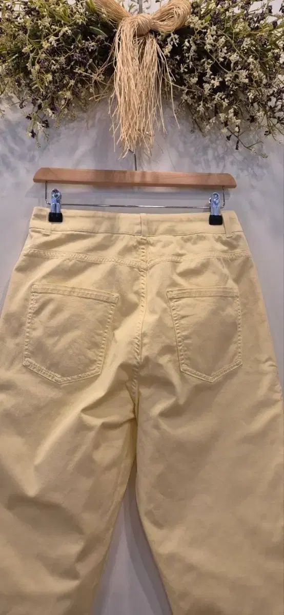  ファビアナフィリッピ 40 ライトイェロー コットン パンツ チノパン パンツ