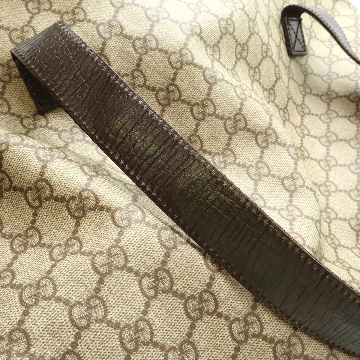 GUCCI グッチ GGスプリーム ボストンバッグ 旅行カバン トートバッグ