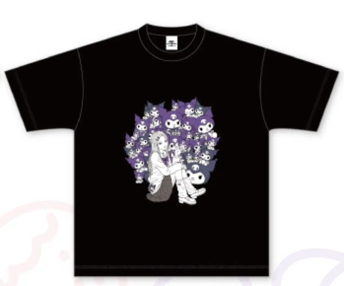 伊藤潤二 サンリオ コラボ ポップアップ 半袖 Tシャツ トミー クロミ