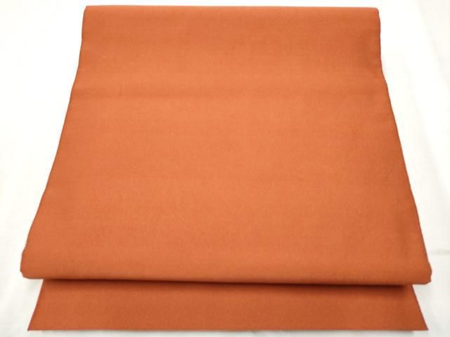 平和屋着物○西陣 河村織物 河村つづれ 八寸名古屋帯 雀茶色 共箱