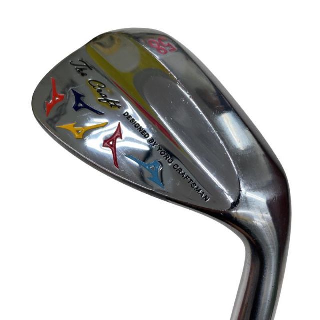 ミズノ the craft 58° ウェッジ DG120 クラフト 美品 中古】 ミズノ ミズノ THE CRAFT 58° ウェッジ WG Dynamic Gold 120