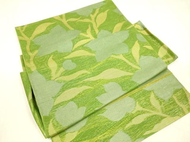 平和屋着物＊夏物 織物一筋名門 織悦 つけ帯 枝花文 金銀糸 正絹 cm 付け帯 作り帯 帯 着物