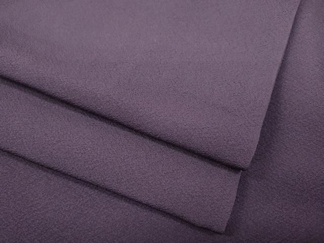 平和屋着物●上質な色無地 二藍色 健勝苑扱い 正絹 ut