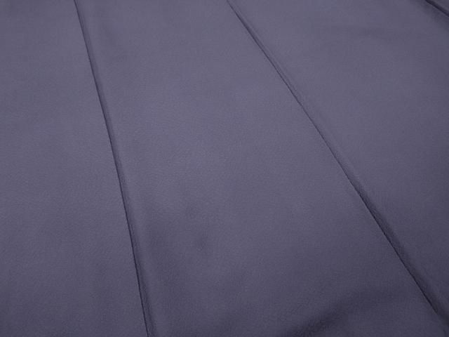  平和屋着物●上質な色無地 網目地紋 紫苑色 正絹 ut 色無地 着物