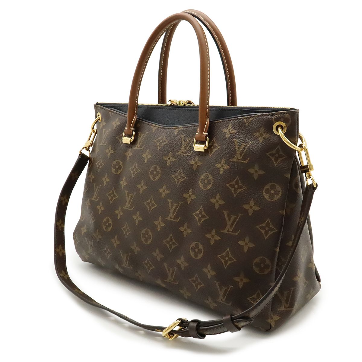 LOUIS VUITTON ルイ ヴィトン モノグラム パラス MM ハンドバッグ 2WAY