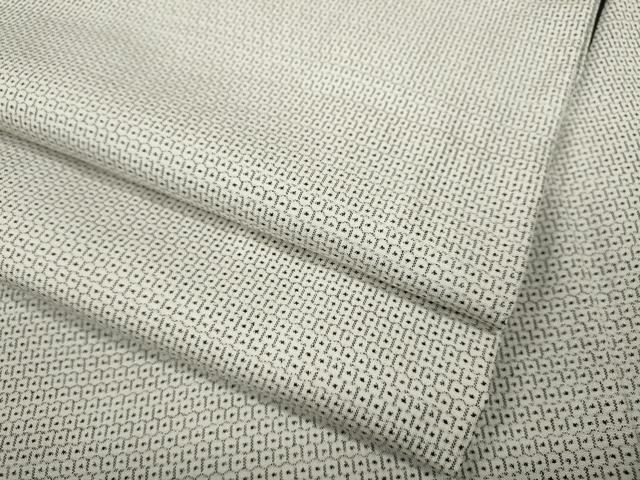 平和屋着物●本場大島紬 白大島 総詰め 正絹 ut