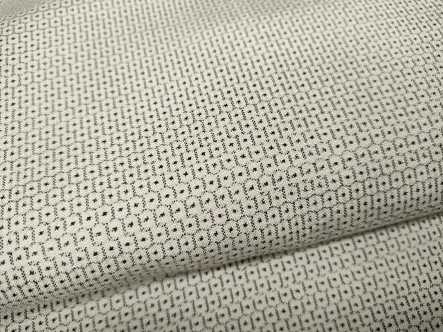  平和屋着物●本場大島紬 白大島 総詰め 正絹 ut 紬 着物