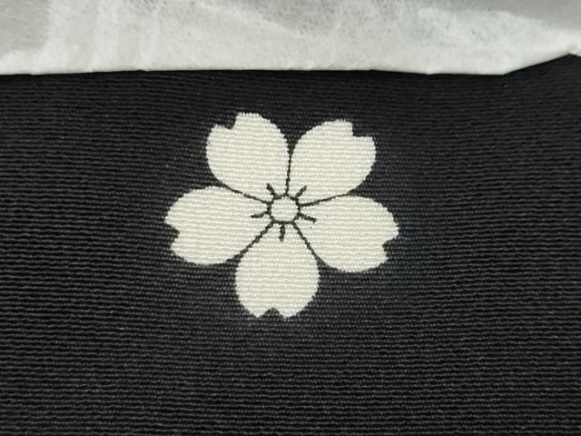 平和屋着物○松尾光琳 黒留袖 流水鷺草花文 金彩 正絹 逸品 未使用