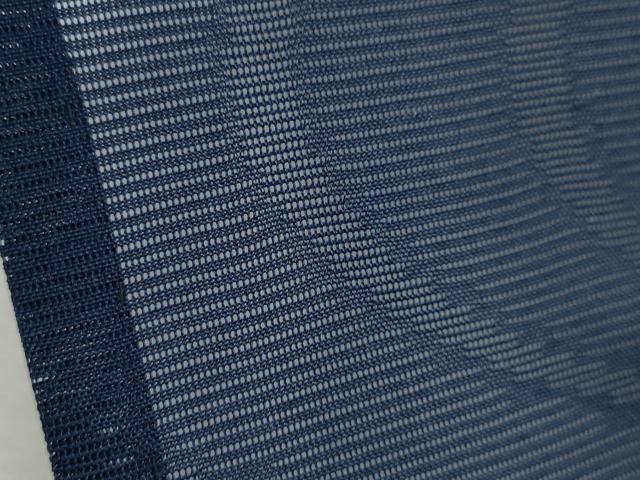  平和屋着物＊夏物 色無地 立波紋紗 濃藍色 洗える着物 ze 色無地 着物