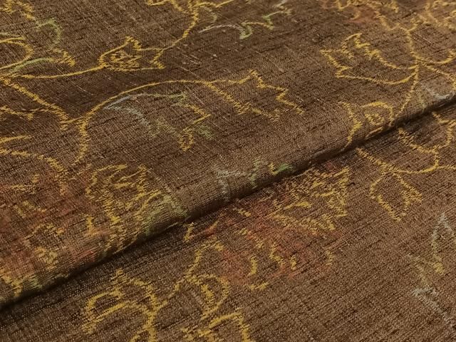 花唐草文 正絹
