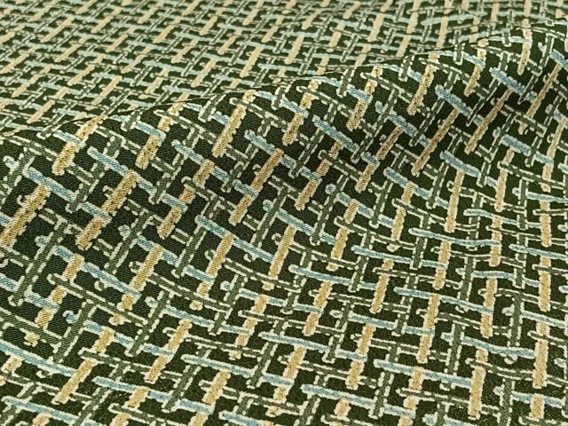 平和屋着物▽上質な小紋 単衣 幾何学文様 正絹 逸品 AABF2525jh - メルカリ