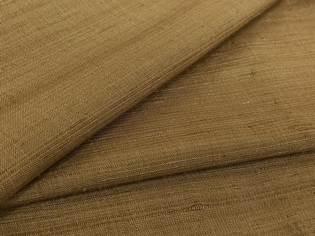 平和屋着物▽上質な紬 単衣 縞 正絹 jh