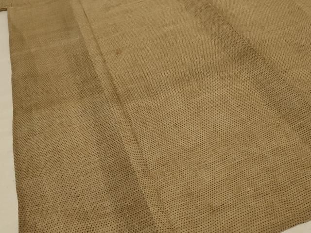 平和屋着物＊夏物 男性 上布 蚊絣 麻 逸品 AABE9029jd - メルカリ