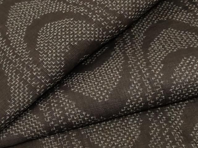 平和屋着物＊夏物 石川県指定無形文化財 能登上布 本麻手織上布 変わり