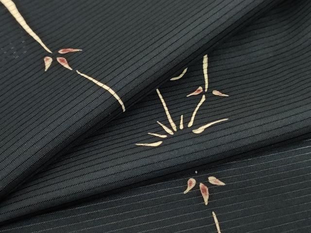 平和屋着物＊夏物 小紋 絽 草花文 正絹 逸品 AABF1592jd - メルカリ