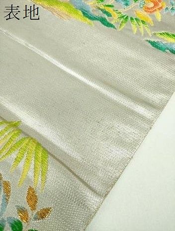 唐織 花鳥文九谷